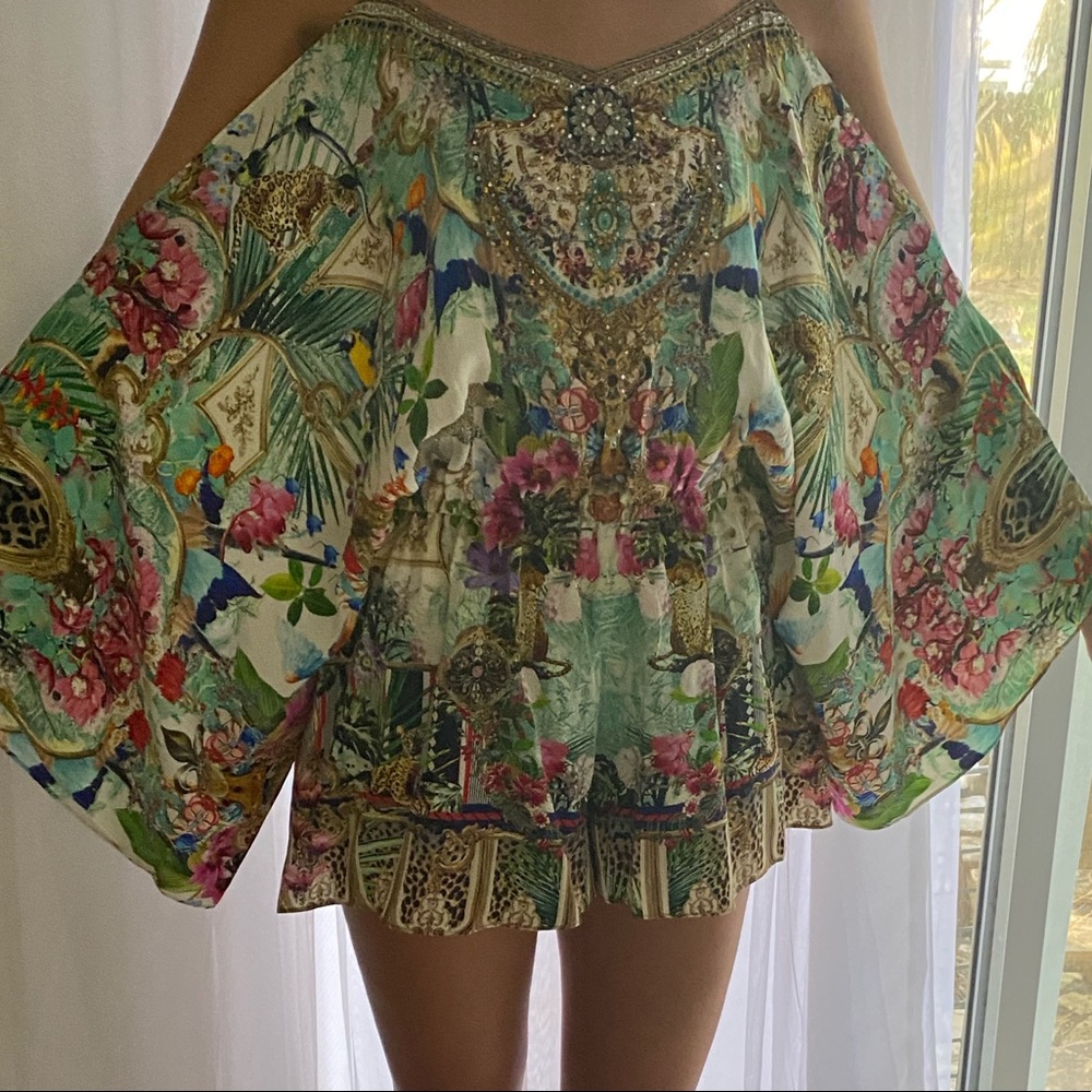 Camilla Drop Shoulder playsuit (romper) NWT